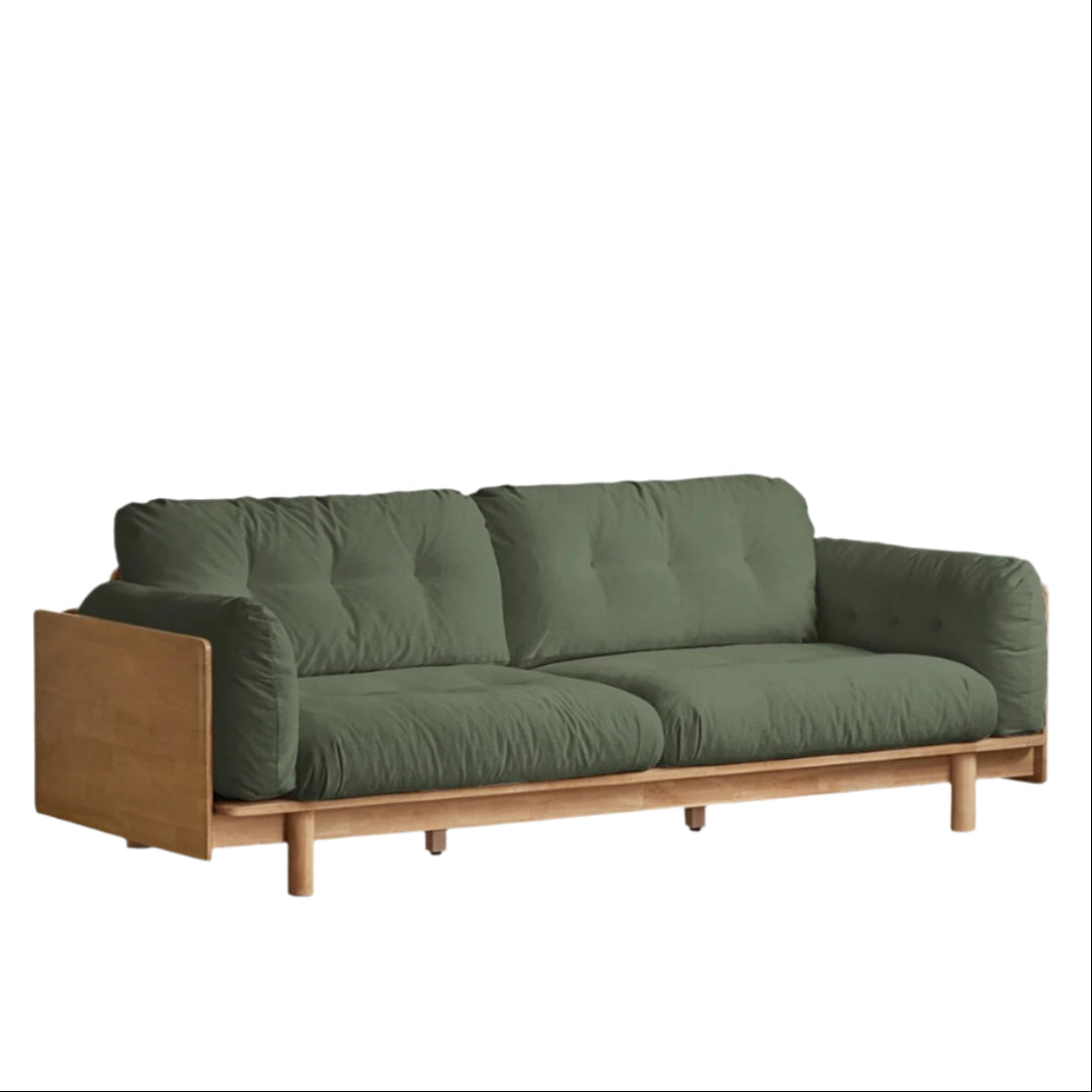 Rubber Solid Wood Modern Soft Sofa