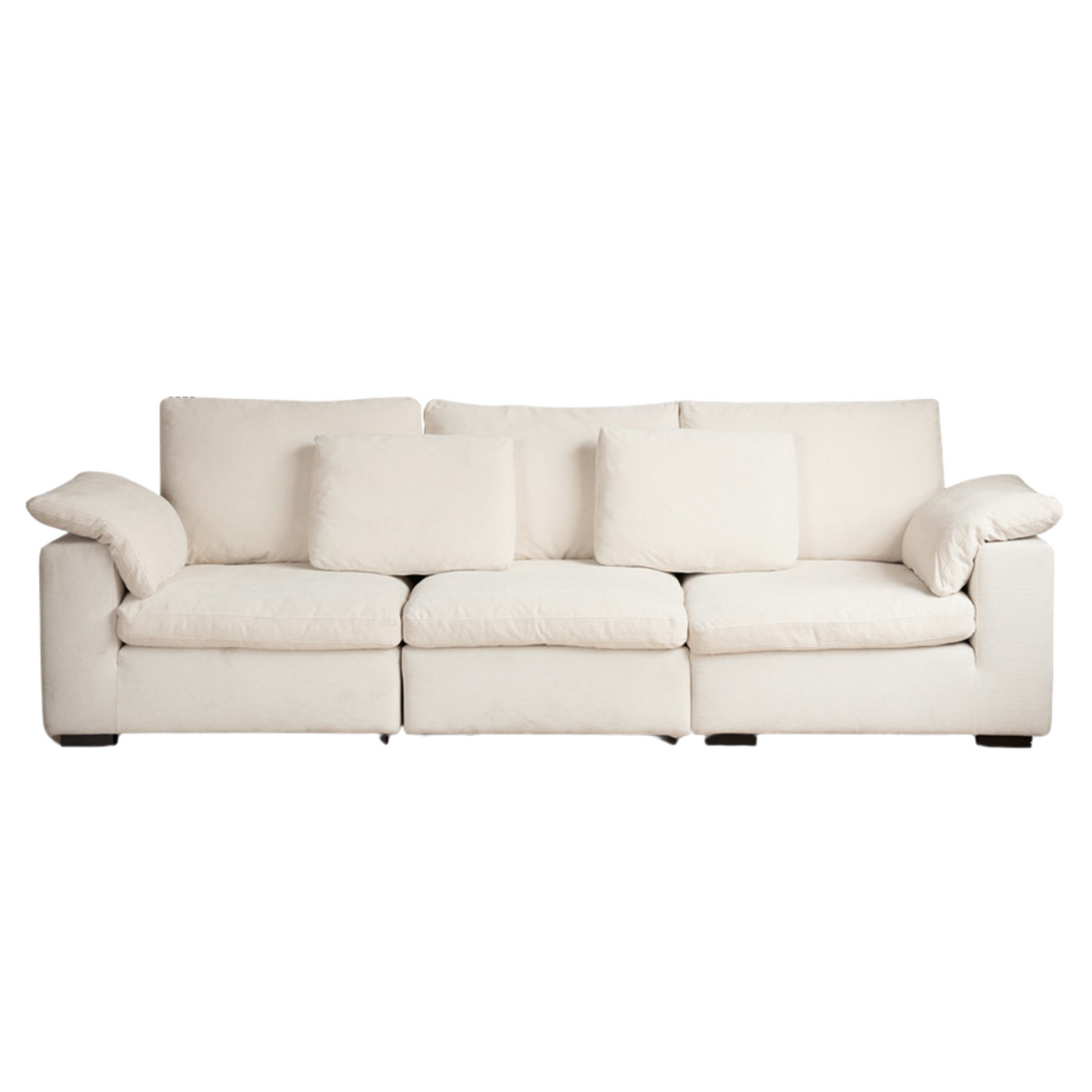 Ultra-Soft Deep Seat Fabric Sofa