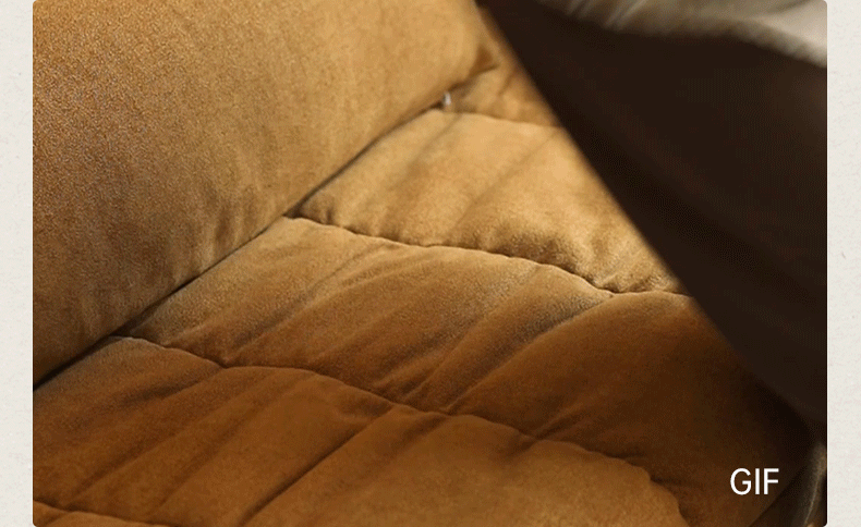 Retro Fabric Sofa Bed – Convertible Folding Sofa