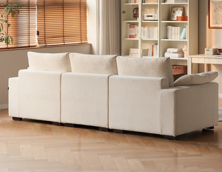 Ultra-Soft Deep Seat Fabric Sofa
