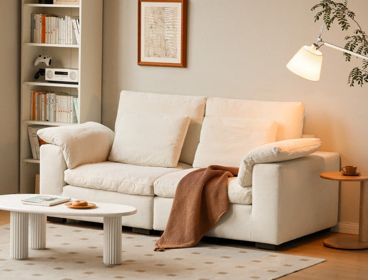 Ultra-Soft Deep Seat Fabric Sofa