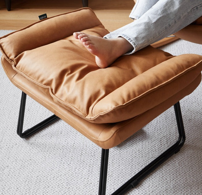 Oak Solid Wood, Fabric Sofa Footstool, Changing Stool