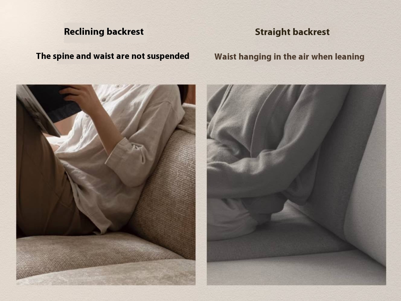 Wabi-Sabi Tofu Block Sofa