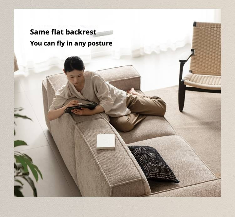 Wabi-Sabi Tofu Block Sofa