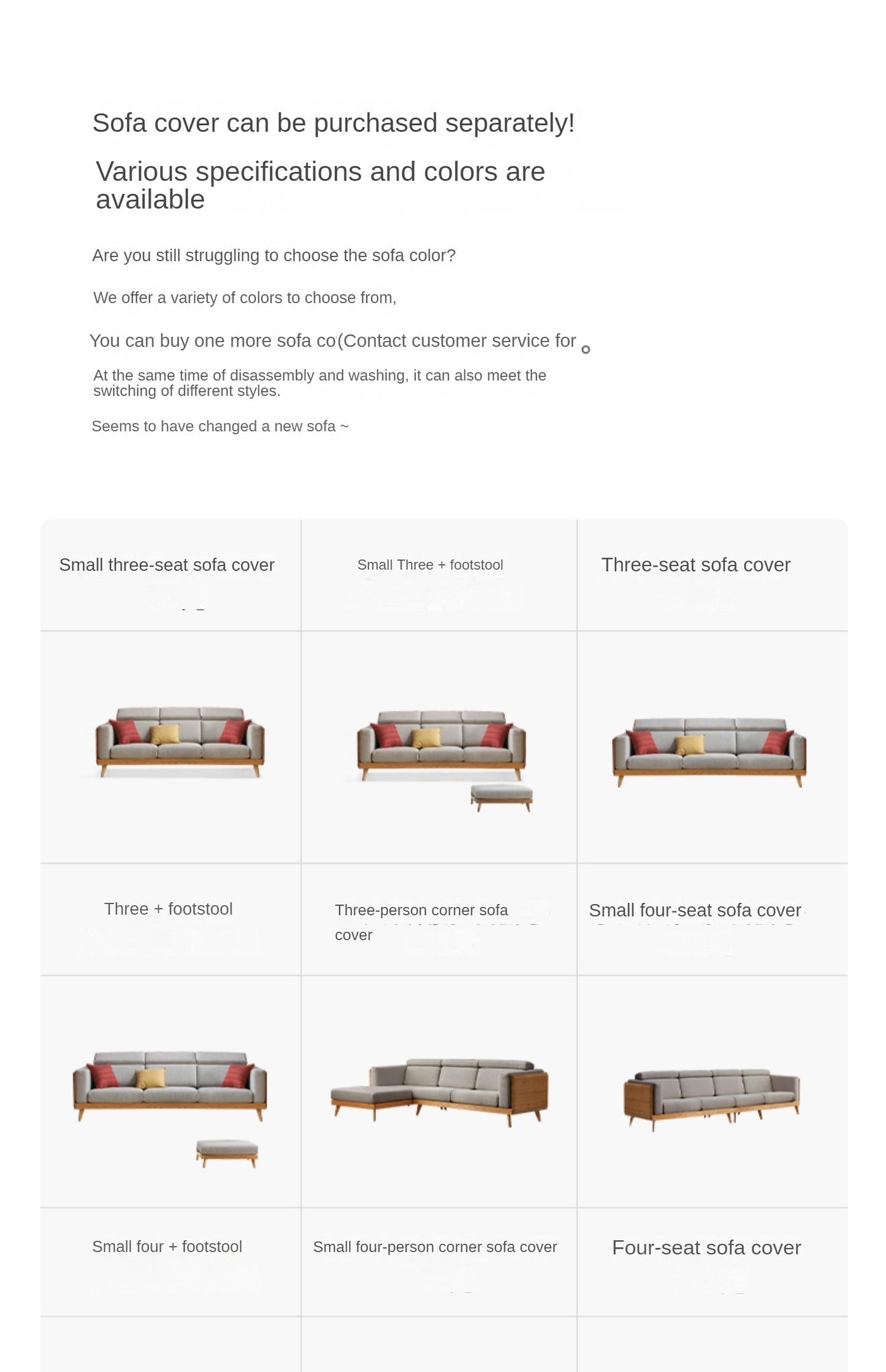 Oak, Ash Solid Wood Sofa with Adjustable Backrest