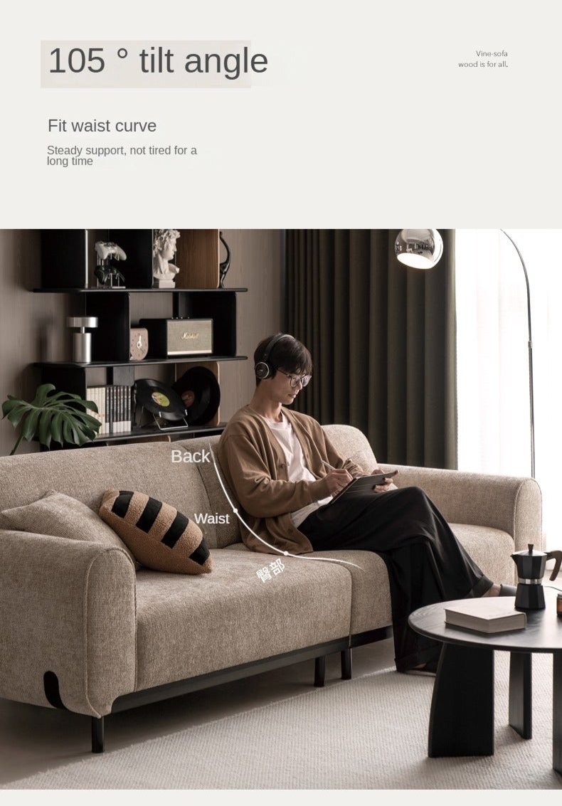 Wabi-Sabi Comfort Lounge Sofa