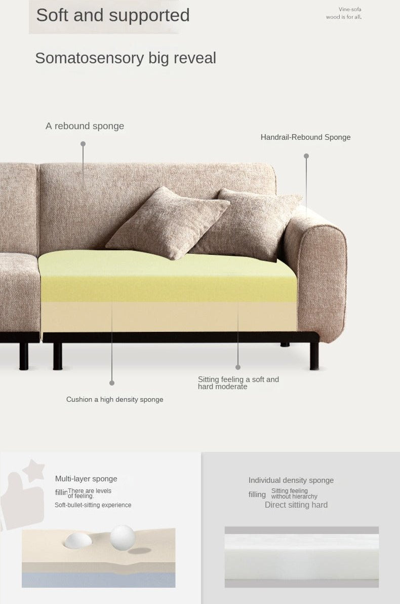 Wabi-Sabi Comfort Lounge Sofa