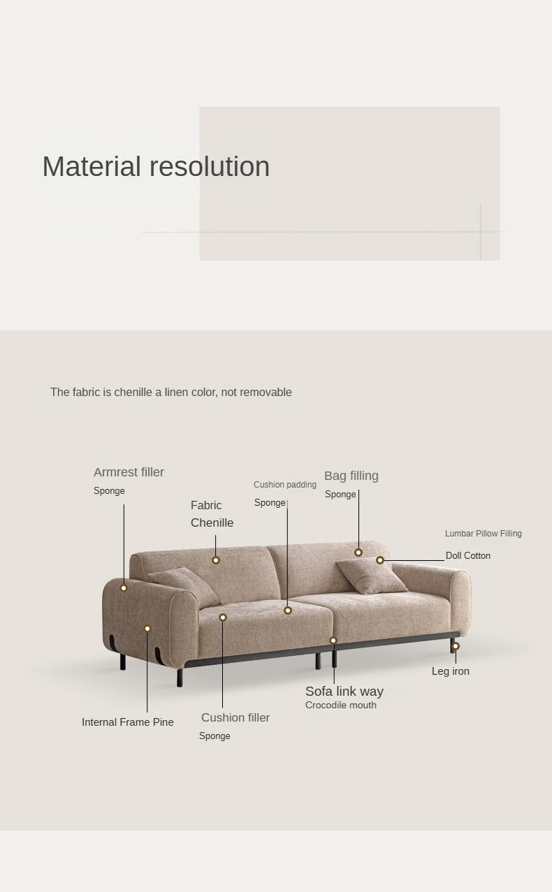 Wabi-Sabi Comfort Lounge Sofa