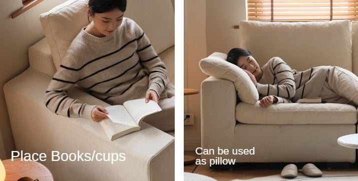 Ultra-Soft Deep Seat Fabric Sofa