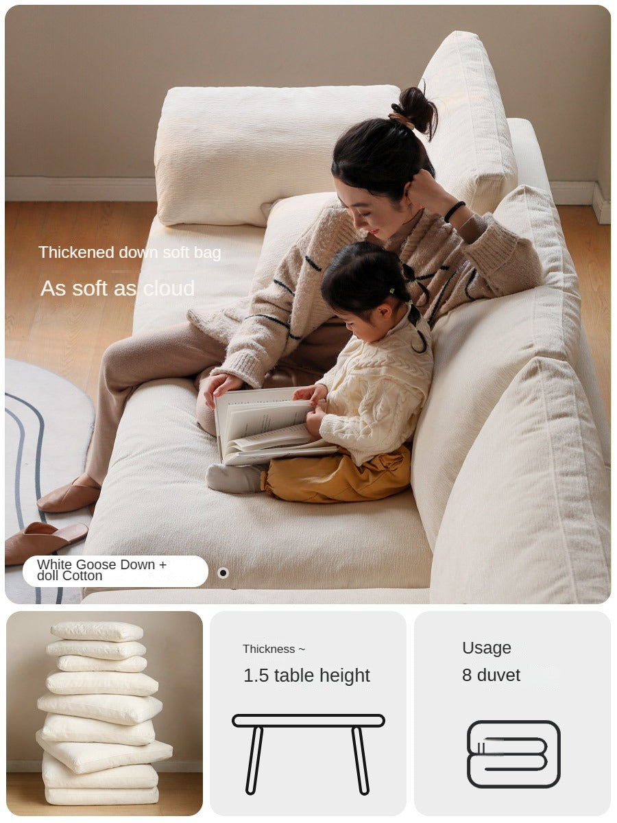 Ultra-Soft Deep Seat Fabric Sofa