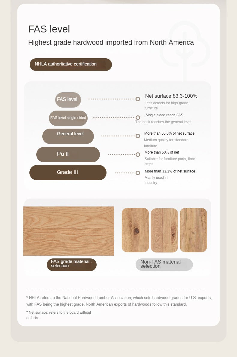 Oak Solid Wood telescopic Sofa Bed