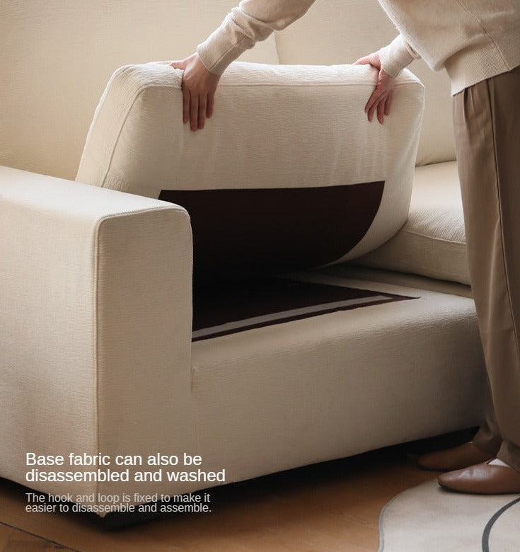 Ultra-Soft Deep Seat Fabric Sofa