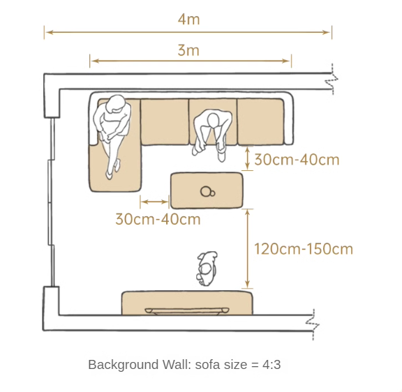 White Cream Upholstered Sofa