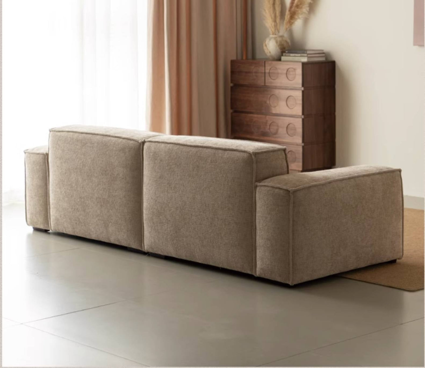 Wabi-Sabi Tofu Block Sofa